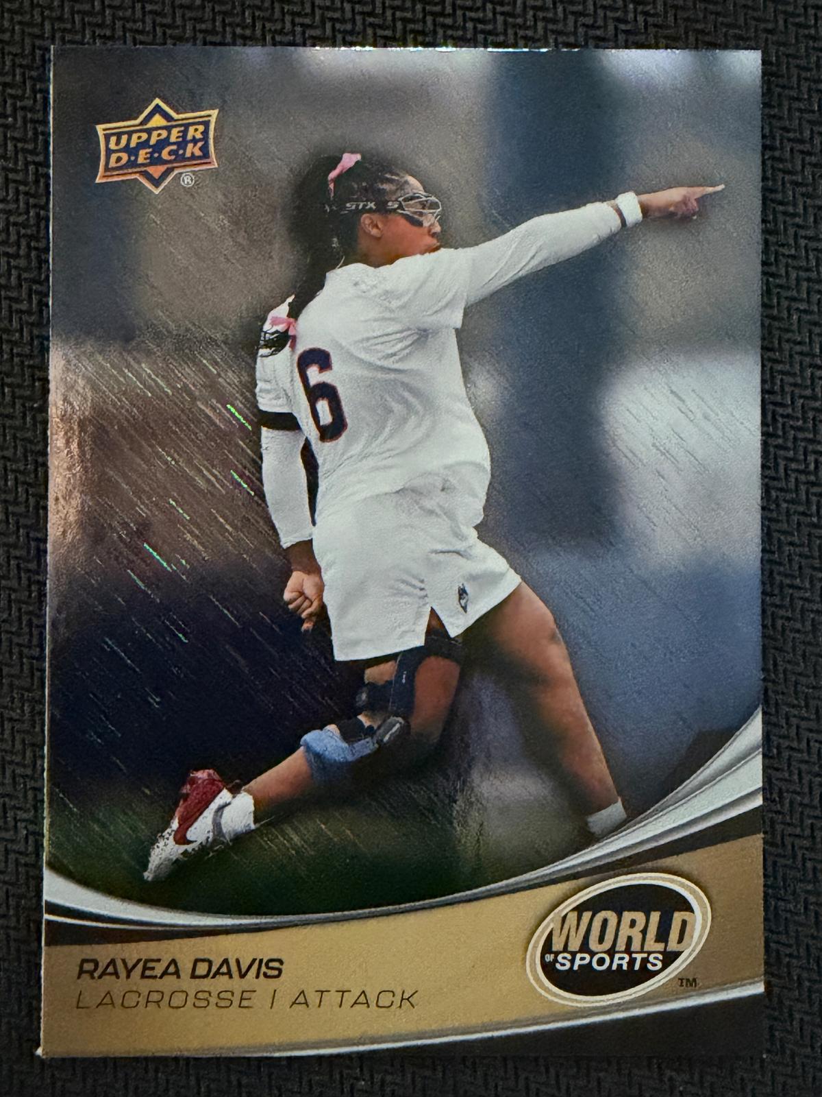 Rayea Davis 2026 Upper Deck WOS Volume 2 UConn Huskies Sparkle #205