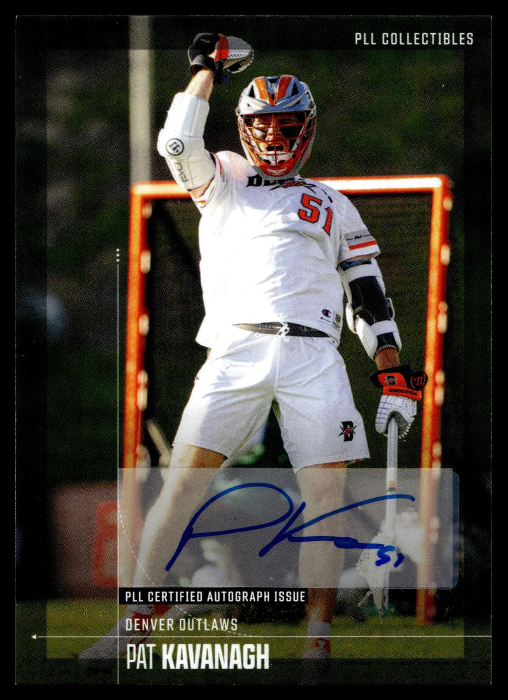 Pat Kavanagh 2026 PLL Fieldside II Denver Outlaws Base Auto #22