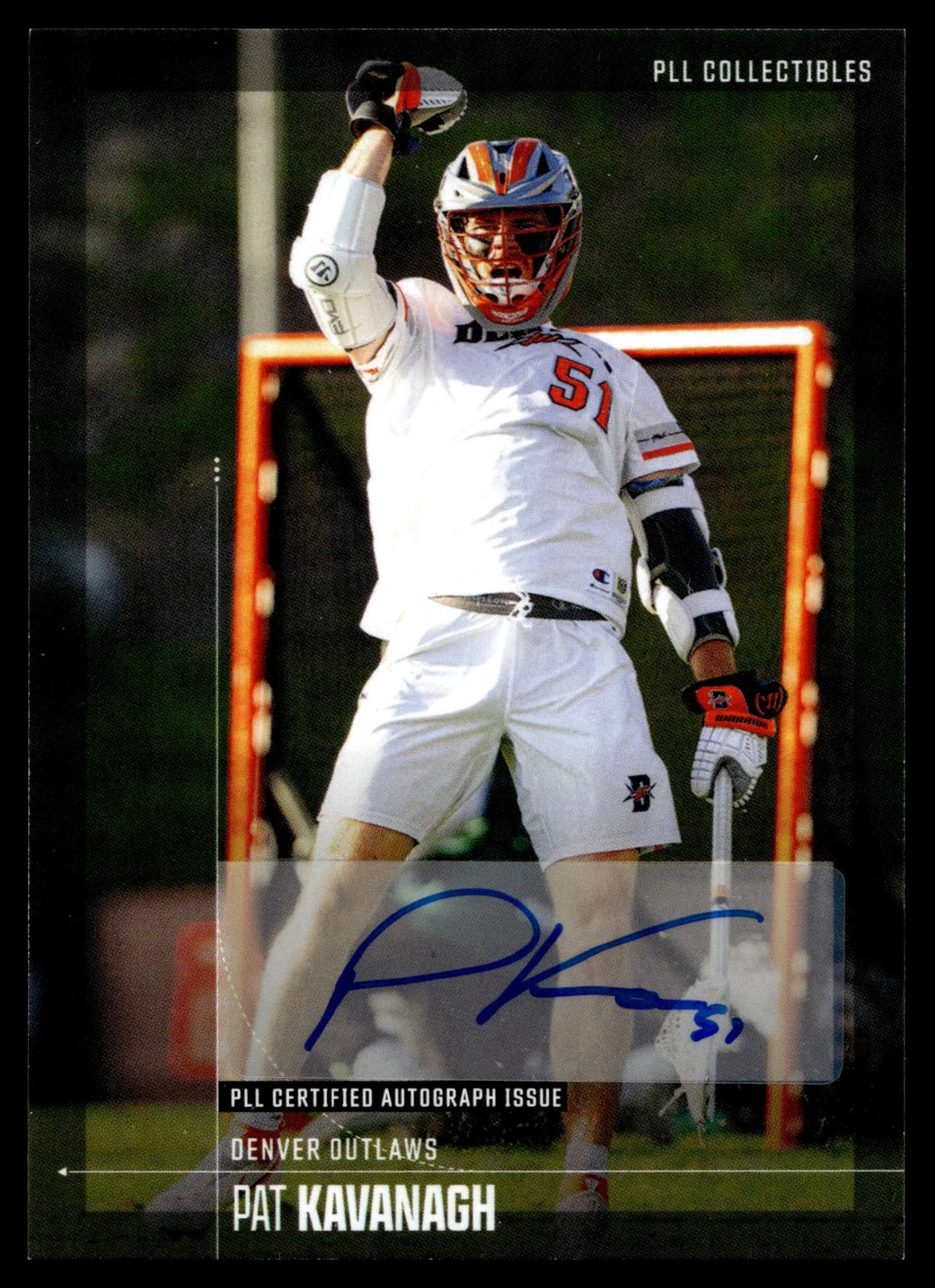 Pat Kavanagh 2026 PLL Fieldside II Denver Outlaws Base Auto #22