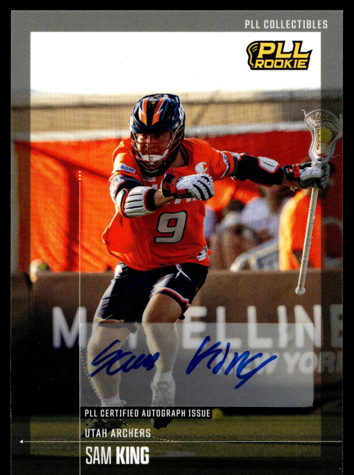 Sam King 2026 PLL Fieldside II Utah Archers Base Auto #43