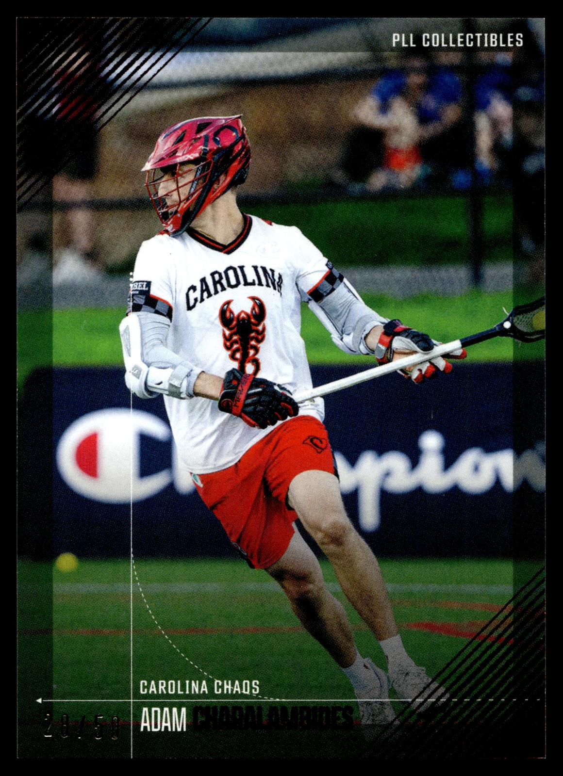 Adam Charalambides 2026 PLL Fieldside II Carolina Chaos Orange 28/50 #30