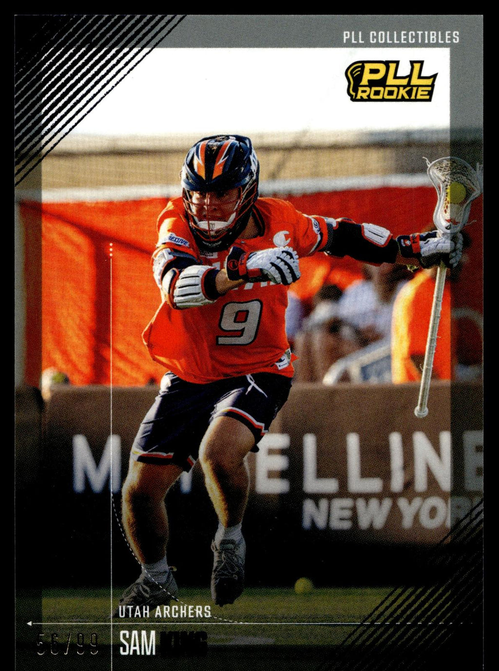 Sam King 2026 PLL Fieldside II Utah Archers Blue 56/99 #43
