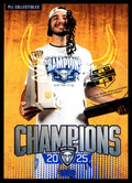 Jeff Teat 2026 PLL Fieldside II New York Atlas Blue 66/99 #CHAMP-5