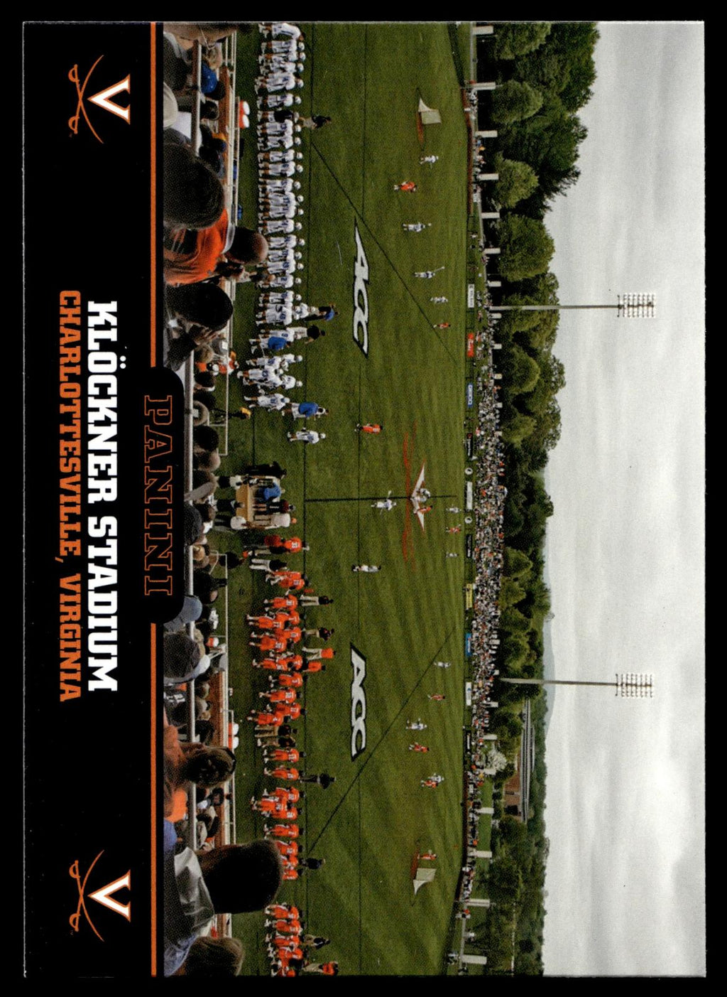 Klöckner Stadium 2016 Panini Virginia Cavaliers Virginia Cavaliers Silver #9