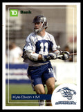 Kyle Dixon 2009 Schedule Card Washington Bayhawks