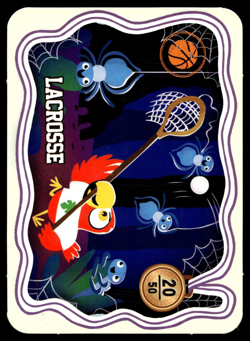 2020 Parrot Bears Snacks Lacrosse #20