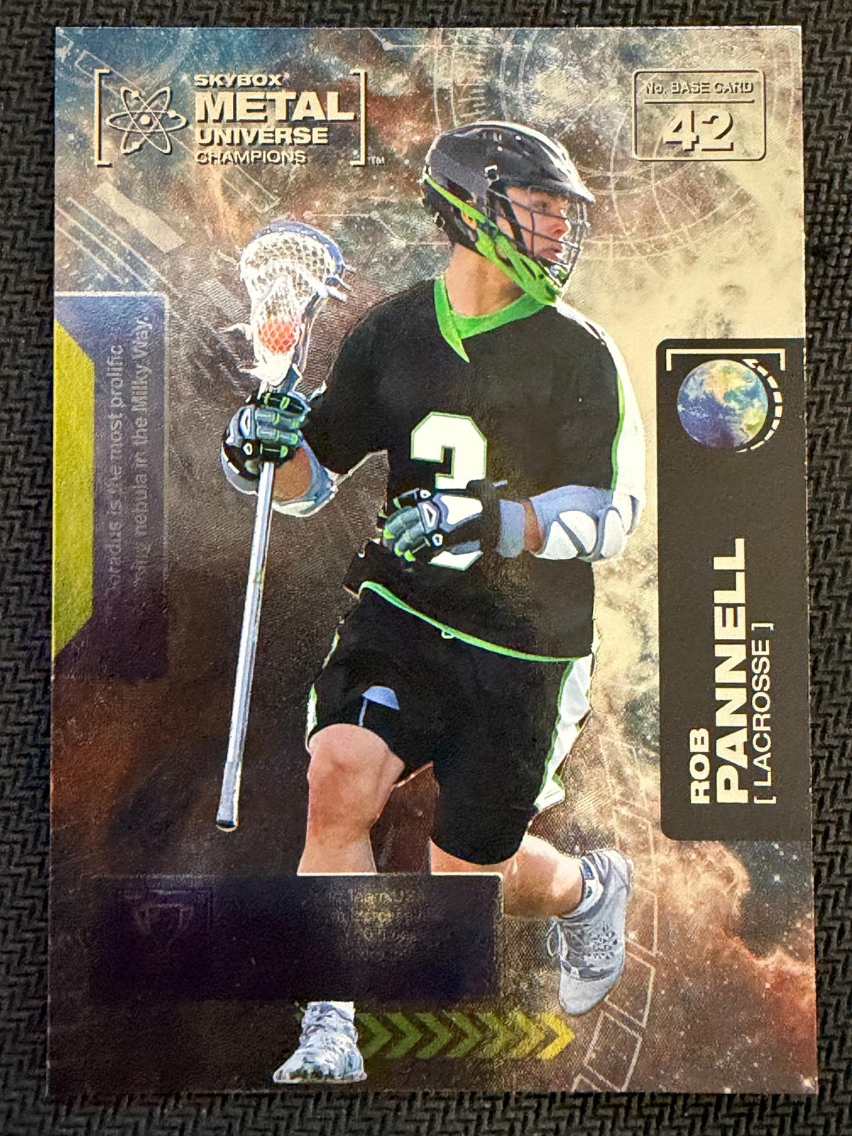 Rob Pannell 2021 SkyBox Metal Universe Champions Base Card #42
