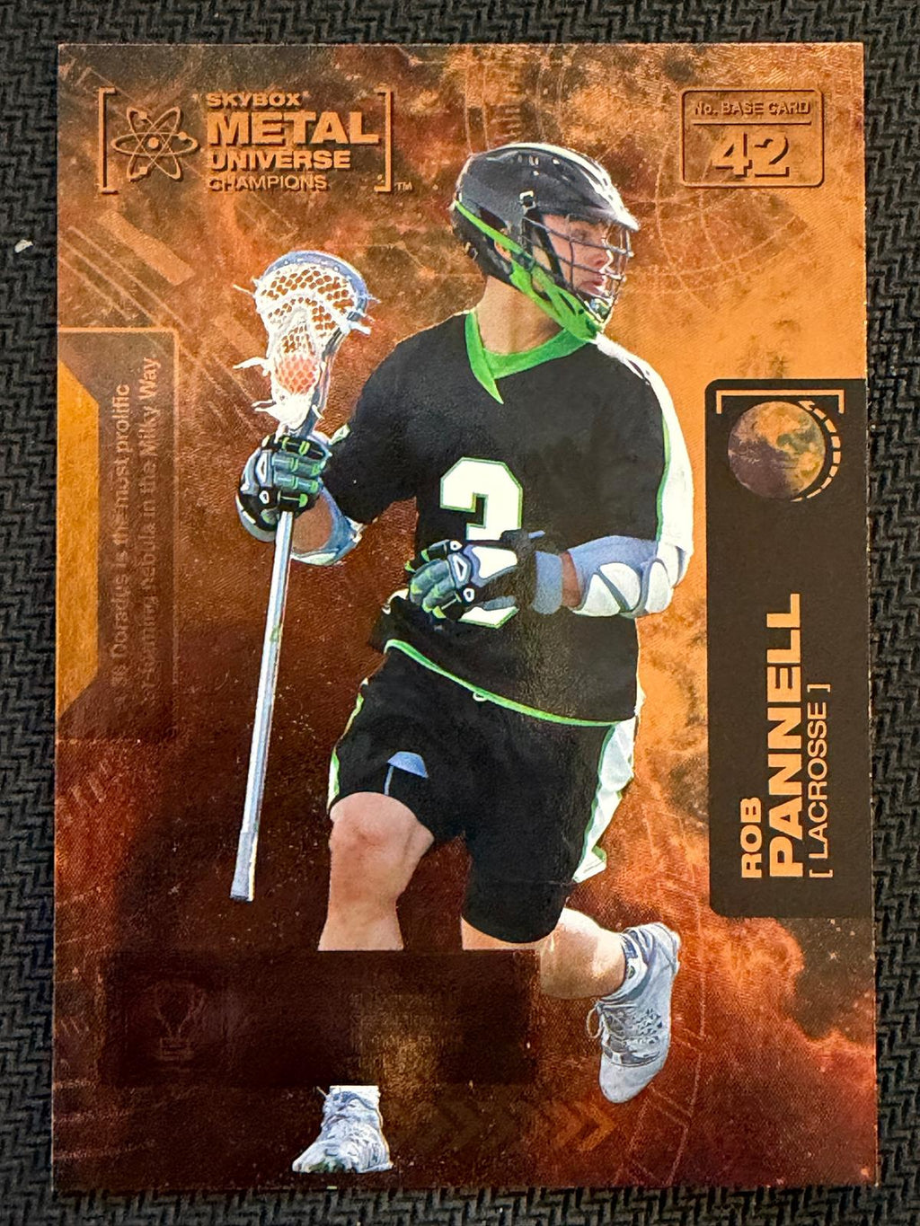 Rob Pannell 2021 SkyBox Metal Universe Champions Copper #42