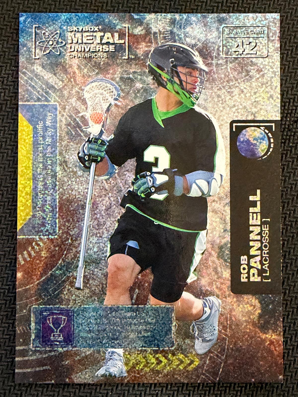 Rob Pannell 2021 SkyBox Metal Universe Champions Silver Dots 132/299 #42