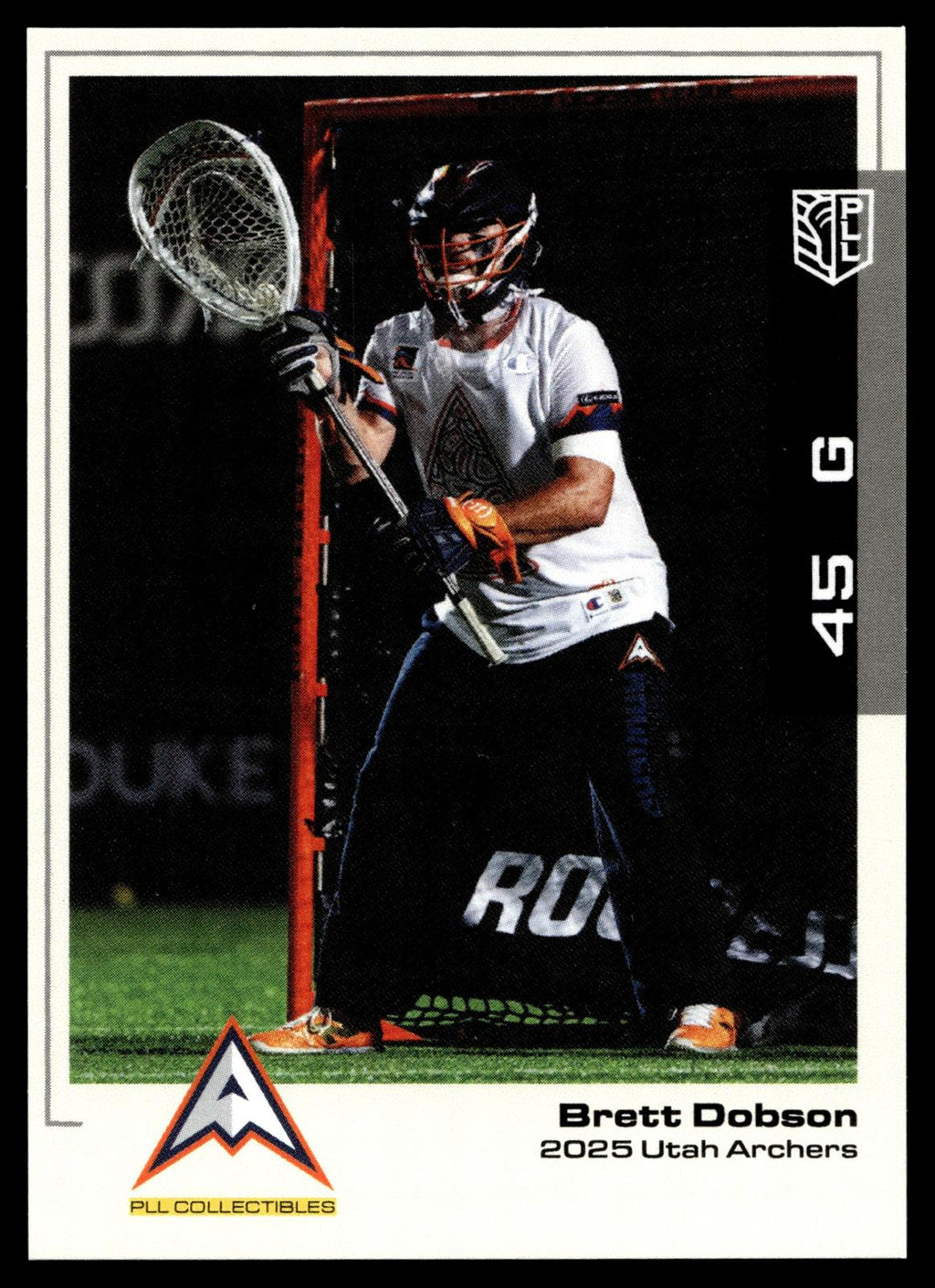 Brett Dobson 2025 PLL Flagship Utah Archers Short Print Indigenous Jersey #/100
