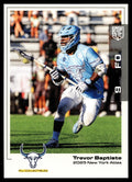 Trevor Baptiste 2025 PLL Flagship New York Atlas Short Print Indigenous Jersey #/100