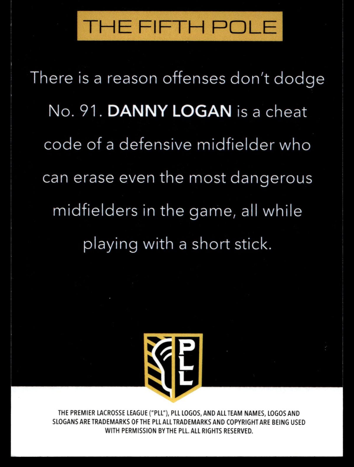 Danny Logan 2025 PLL Flagship New York Atlas Prototypes 41/50