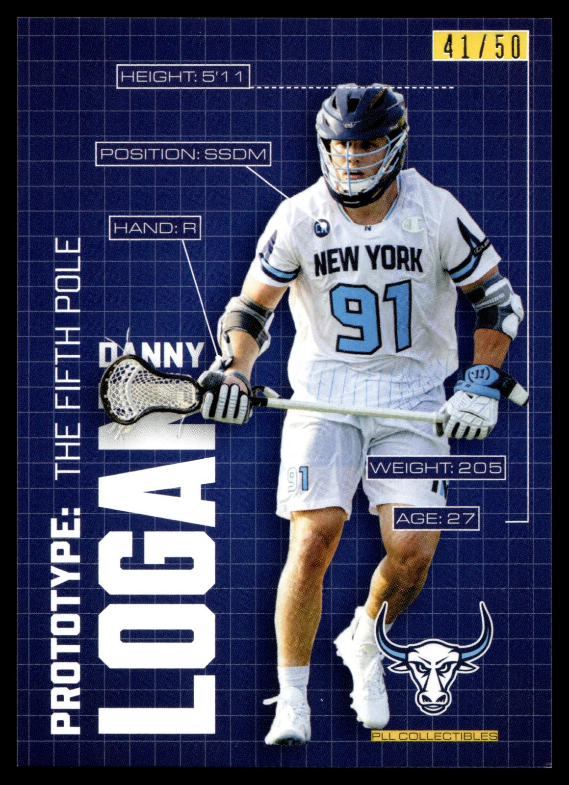 Danny Logan 2025 PLL Flagship New York Atlas Prototypes 41/50