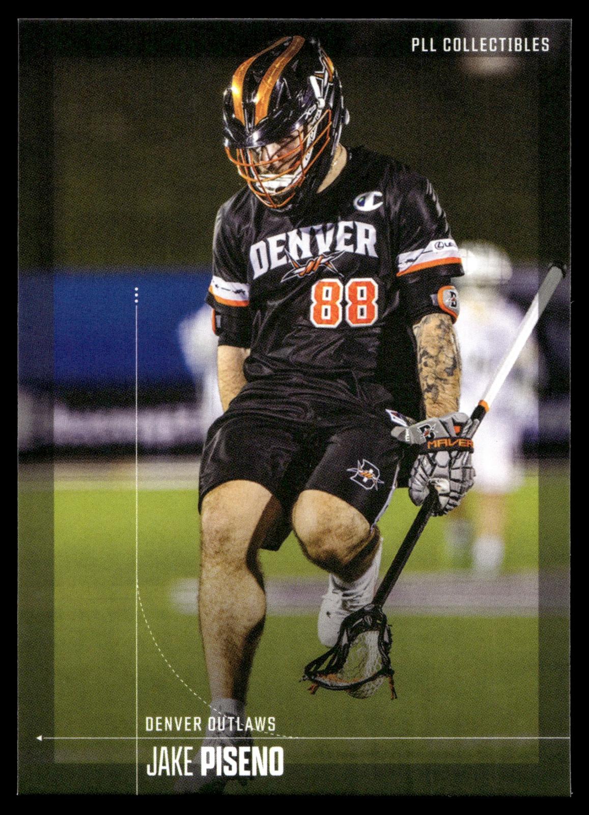 Jake Piseno 2026 PLL Fieldside II Denver Outlaws Matte Finish #09