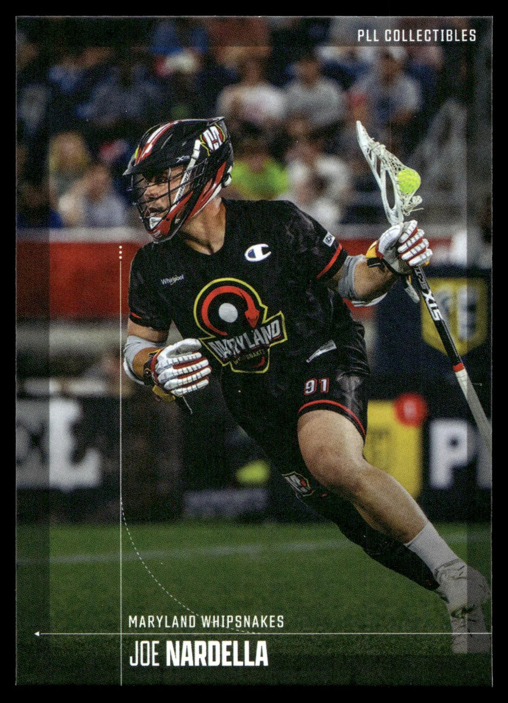 Joe Nardella 2026 PLL Fieldside II Maryland Whipsnakes Matte Finish #19