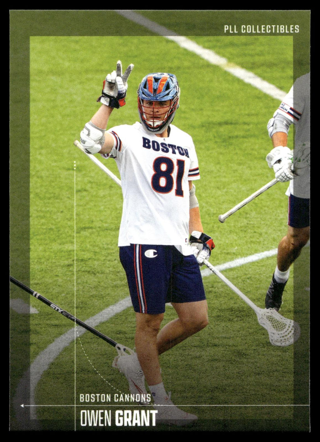 Owen Grant 2026 PLL Fieldside II Boston Cannons Matte Finish #27