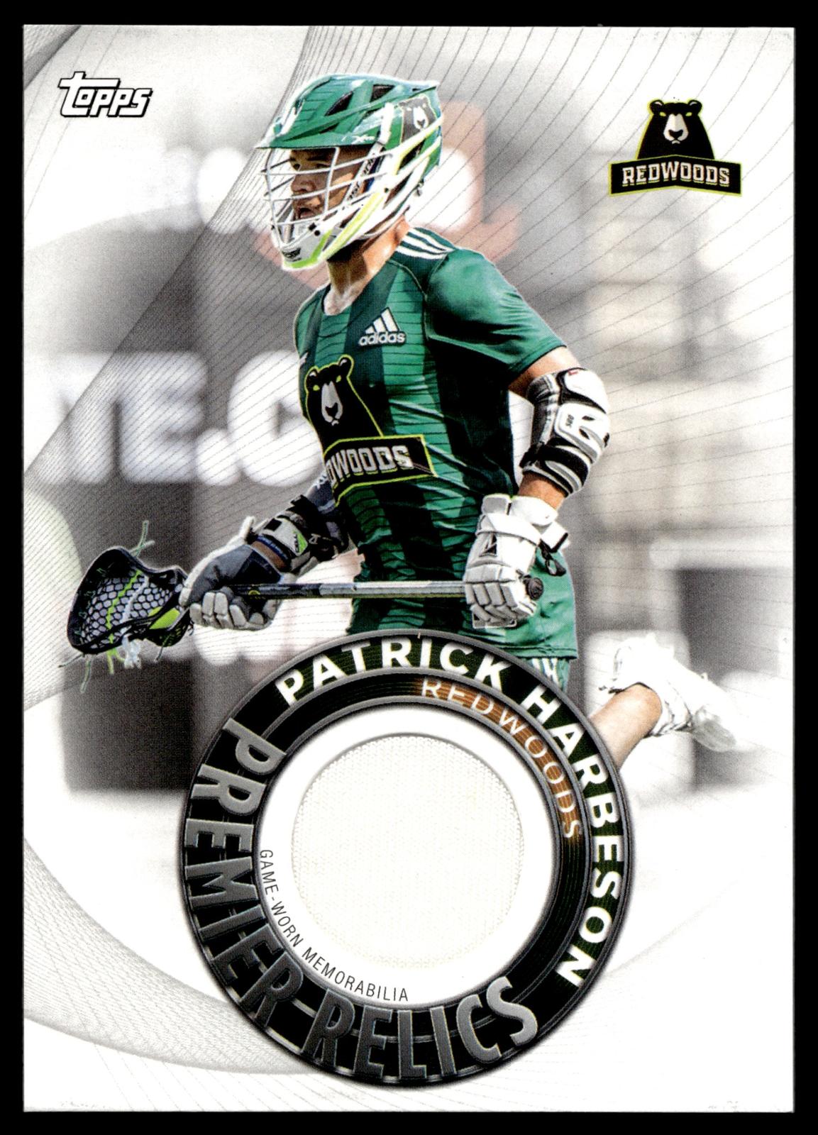 Patrick Harbeson 2022 Topps PLL Redwoods Premier Relics #PR-PH