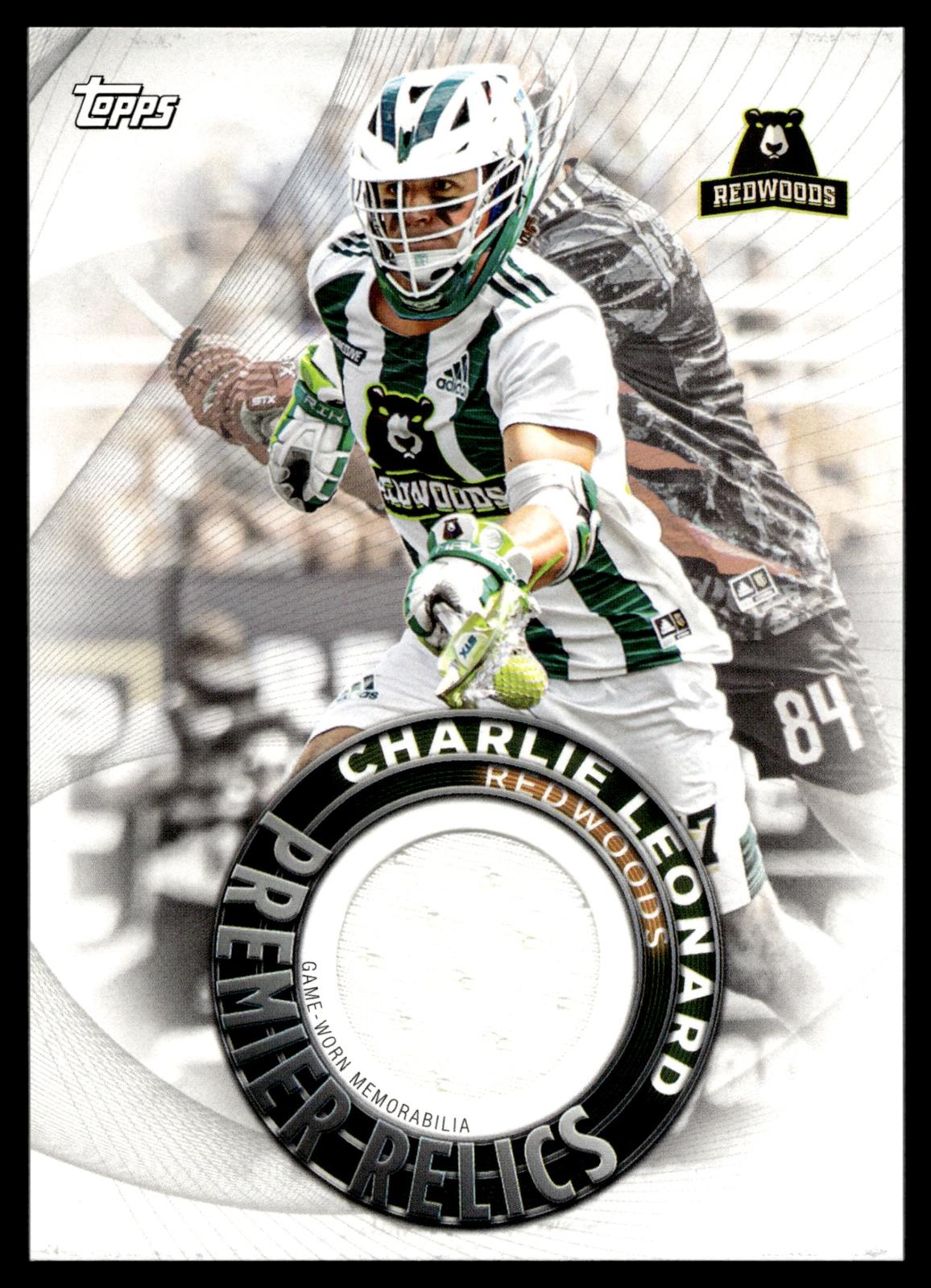 Charlie Leonard 2022 Topps PLL Redwoods Premier Relics #PR-CL