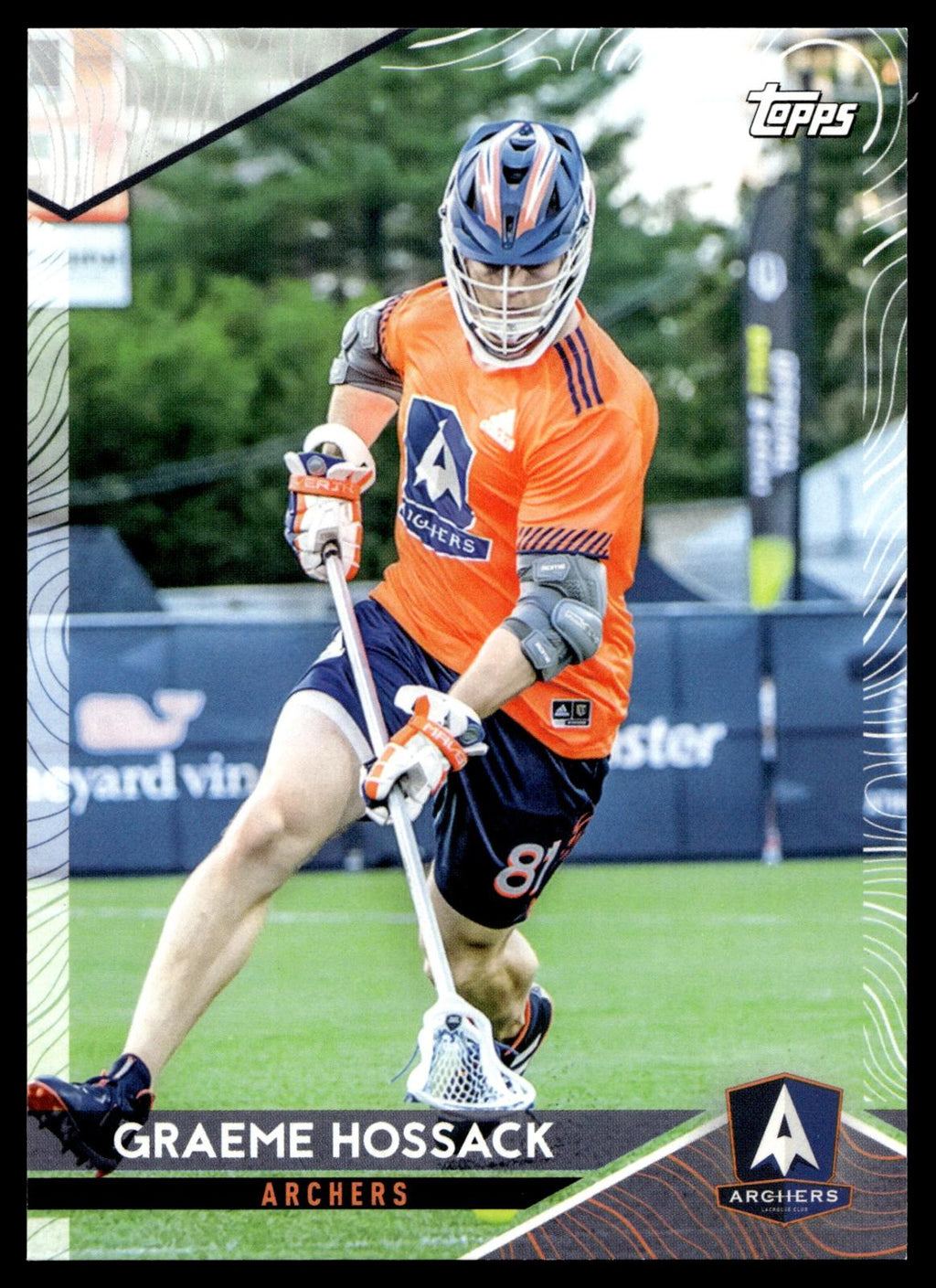 Graeme Hossack 2022 Topps PLL Atlas Image Variation #19
