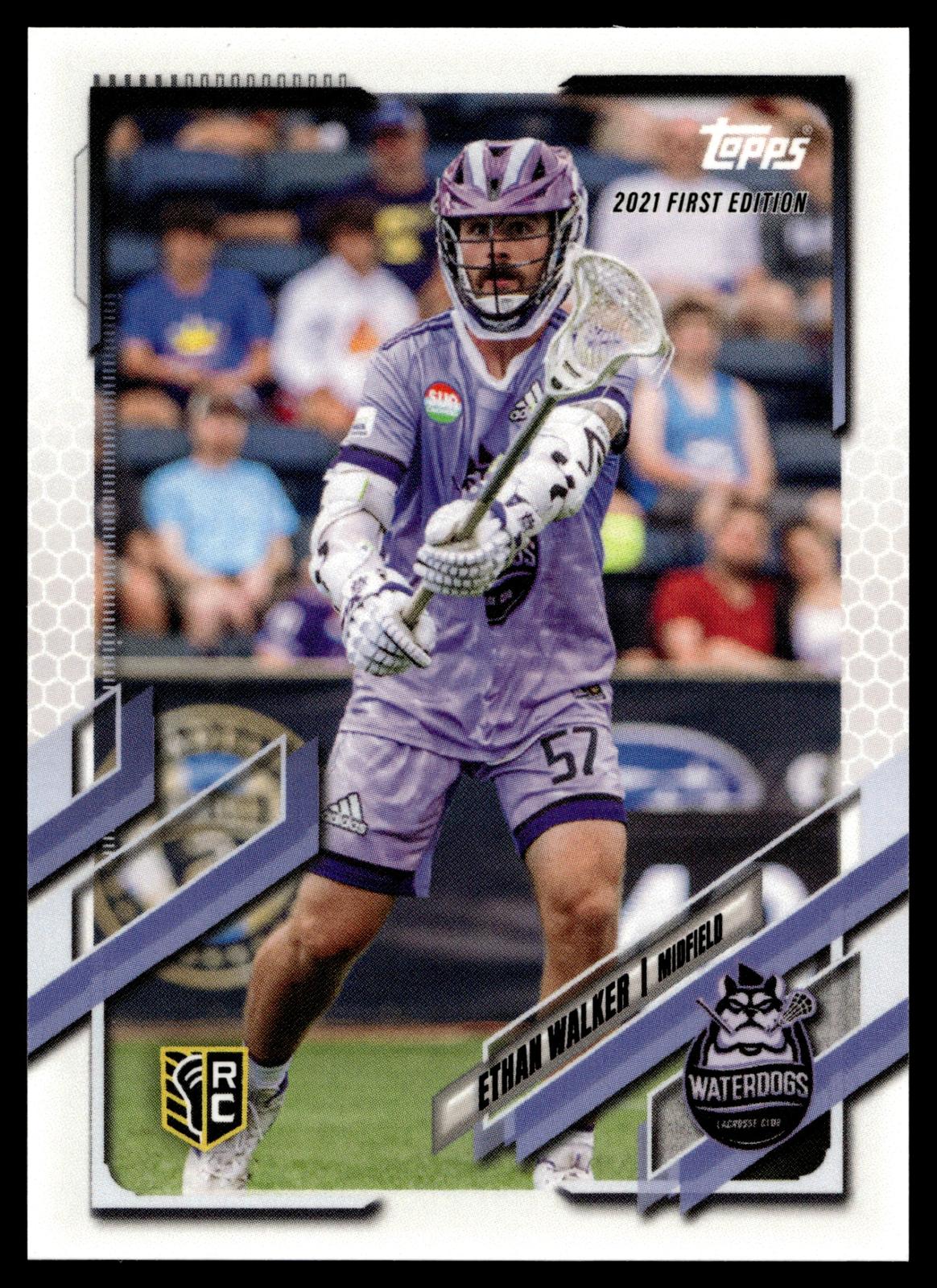 Ethan Walker 2021 PLL First Edition Waterdogs #24