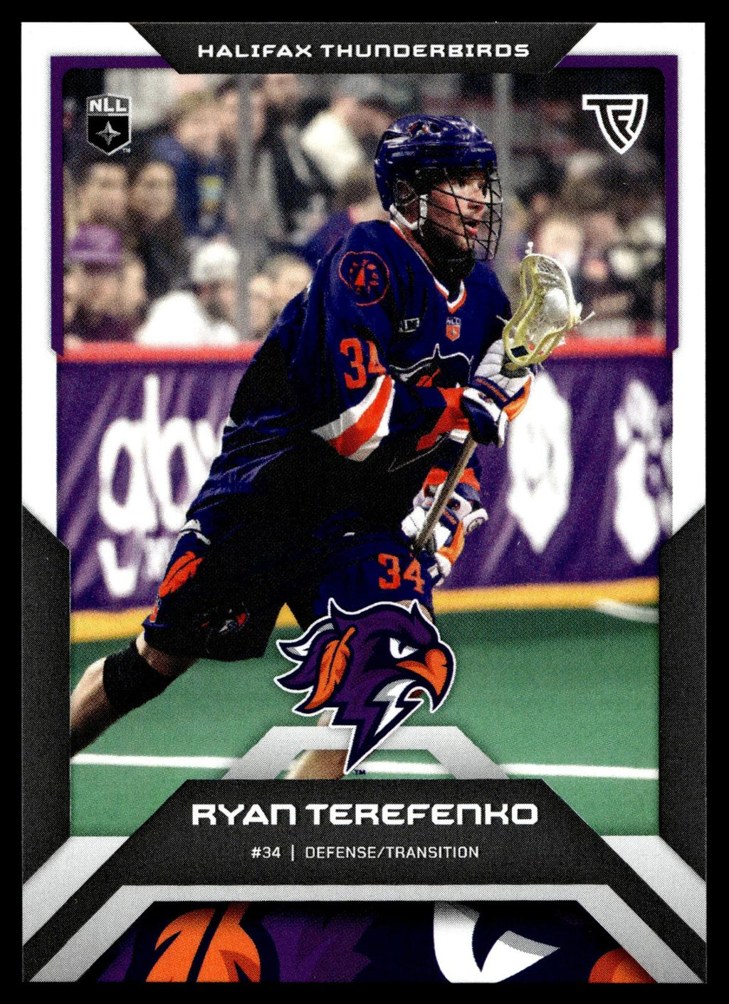 Ryan Terefenko 2025 TFL NLL Halifax Thunderbirds #40