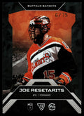 Joe Resetarits 2026 TFL NLL Elite Buffalo Bandits Home Floor 6/75 #E29