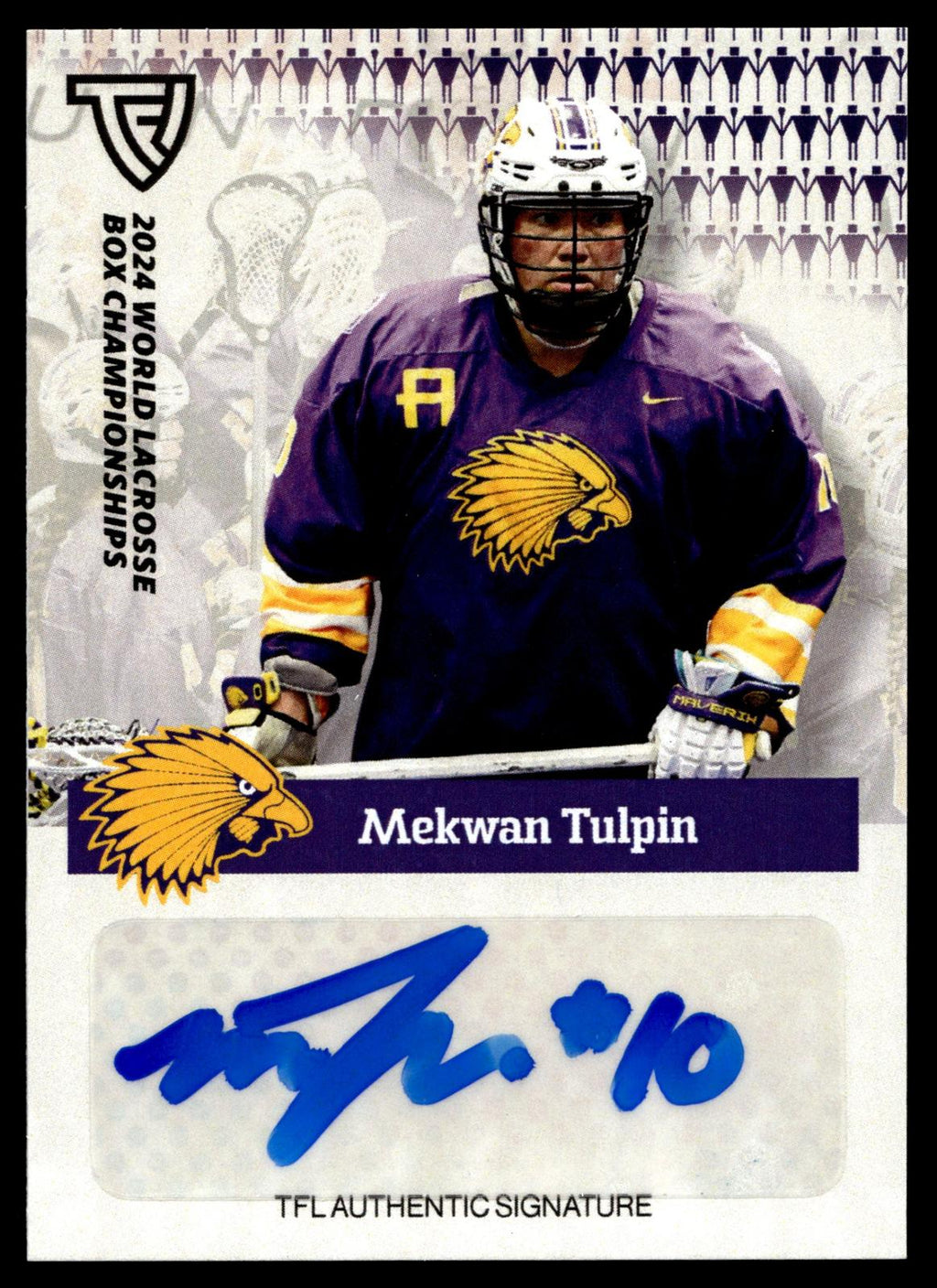 Mekwan Tulpin 2024 TFL WBLC Team Haudenosuanee Base Auto
