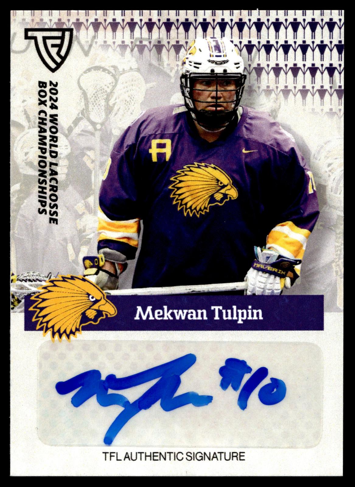 Mekwan Tulpin 2024 TFL WBLC Team Haudenosuanee Base Auto