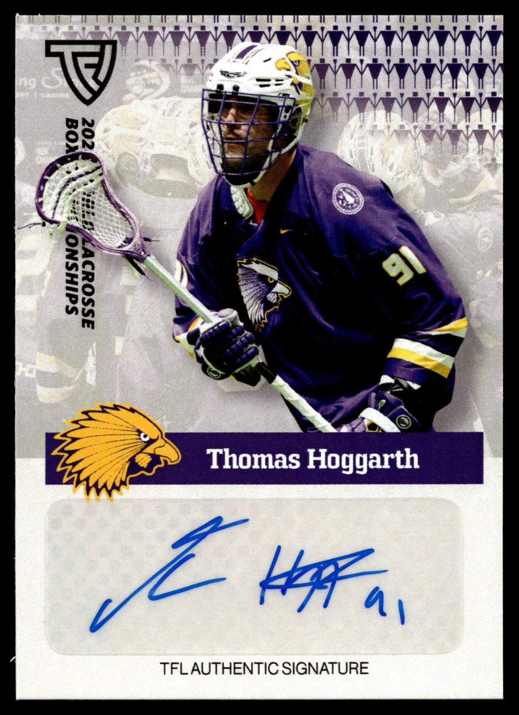 Thomas Hoggarth 2024 TFL WBLC Team Haudenosuanee Base Auto