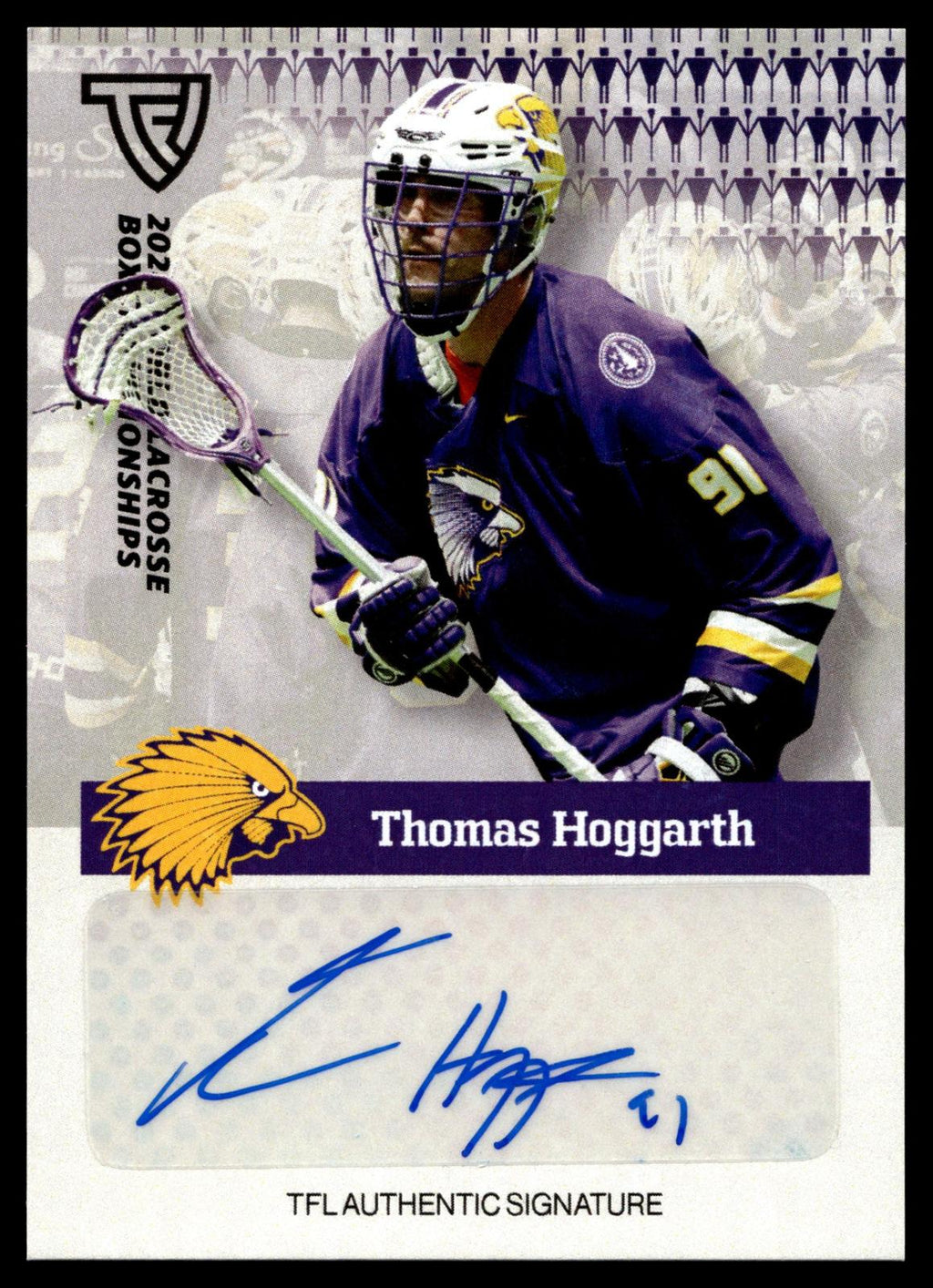 Thomas Hoggarth 2024 TFL WBLC Team Haudenosuanee Base Auto