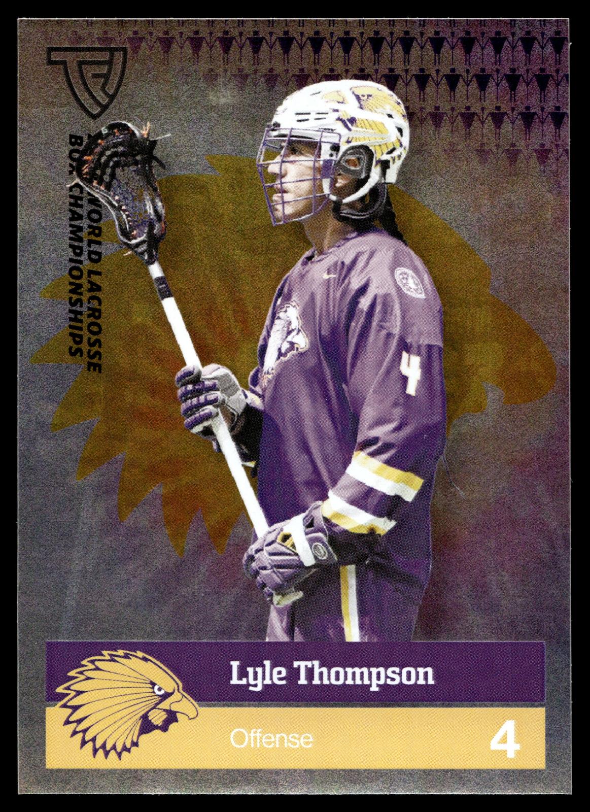 Lyle Thompson 2024 TFL WBLC Team Haudenosuanee Tie Dye
