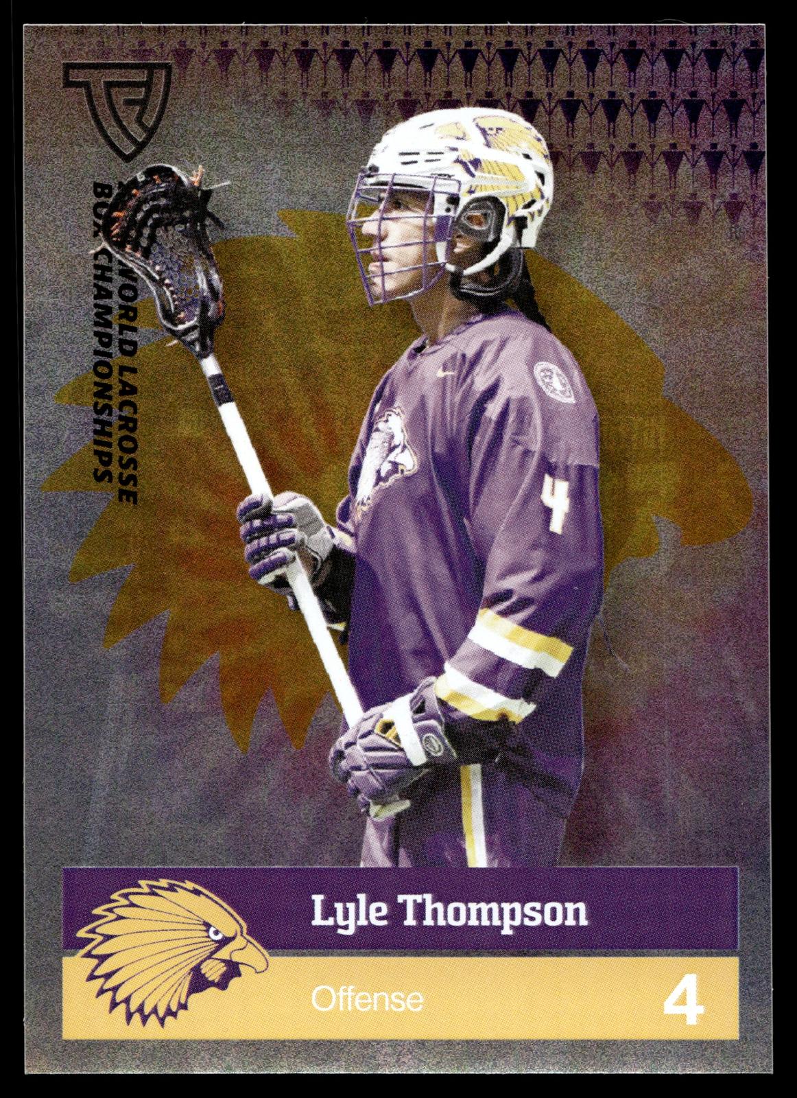 Lyle Thompson 2024 TFL WBLC Team Haudenosuanee Tie Dye