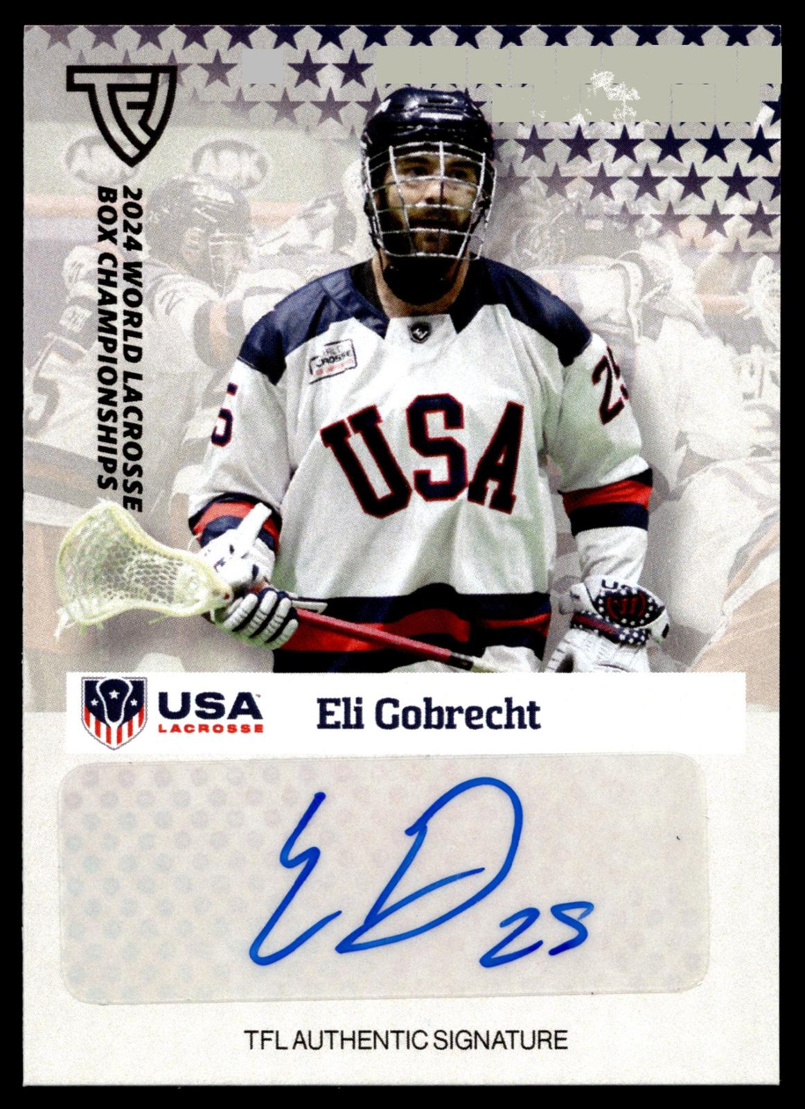 Eli Gobrecht 2024 TFL WBLC Team USA Base Auto