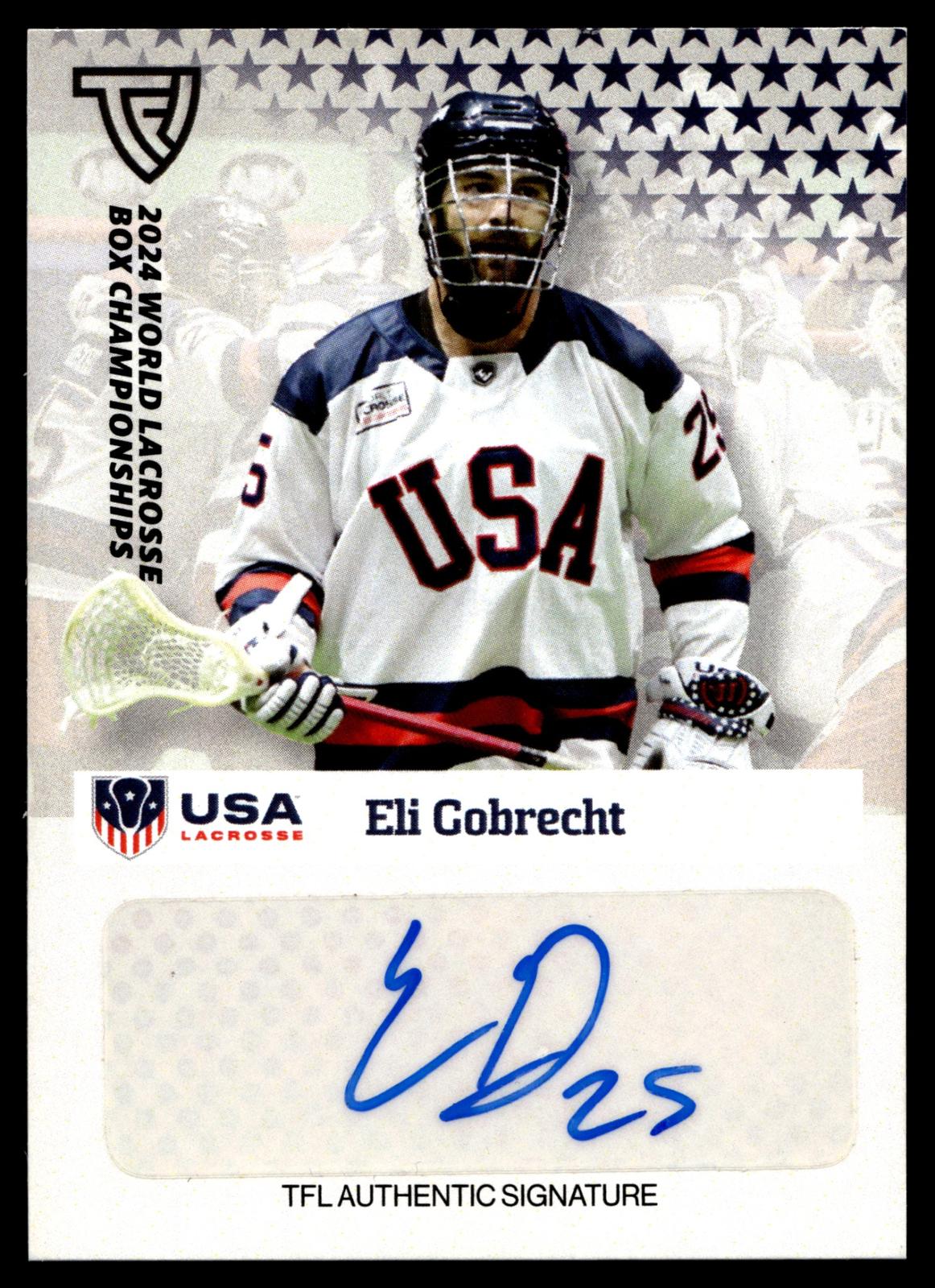 Eli Gobrecht 2024 TFL WBLC Team USA Base Auto