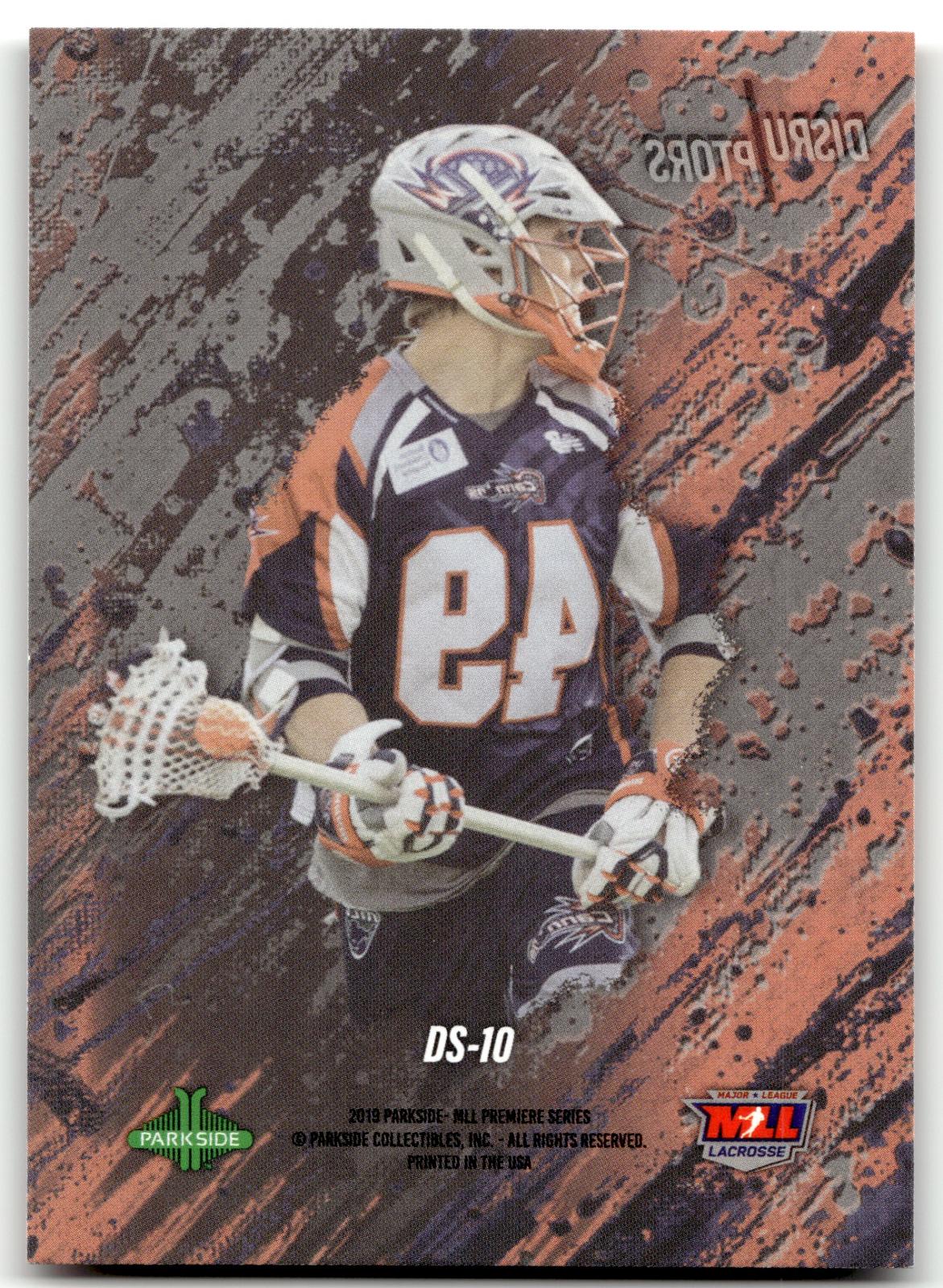Kyle Jackson 2019 MLL Premier Series Boston Cannons Disrupters #DS-10
