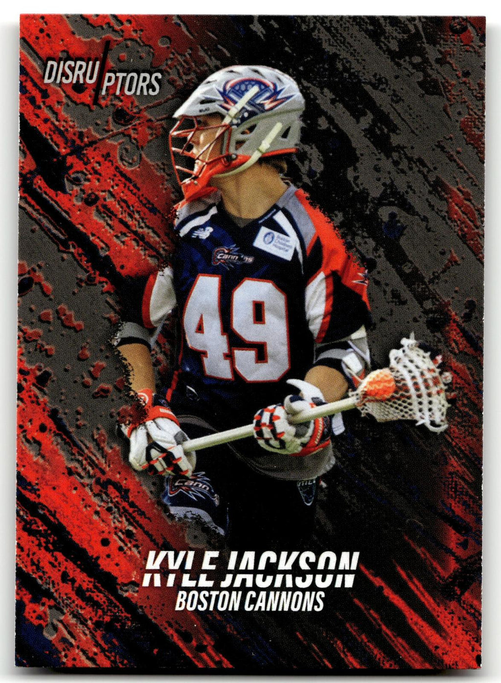 Kyle Jackson 2019 MLL Premier Series Boston Cannons Disrupters #DS-10