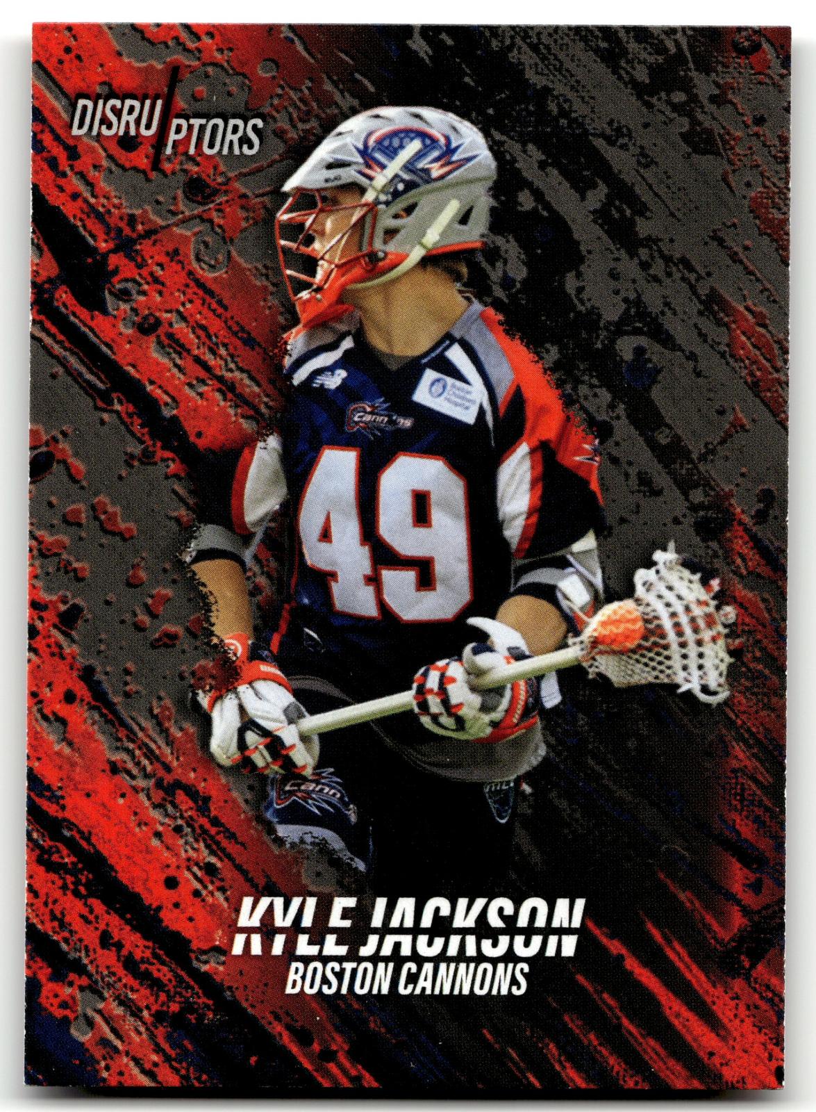 Kyle Jackson 2019 MLL Premier Series Boston Cannons Disrupters #DS-10