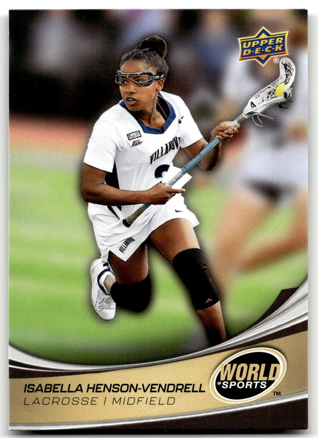 Isabella Henson-Vendrell 2026 Upper Deck WOS Volume 2 Villanova #147