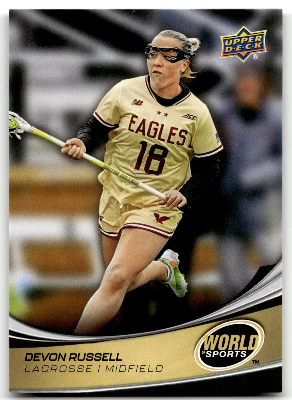 Devon Russell 2026 Upper Deck WOS Volume 2 Boston College #36