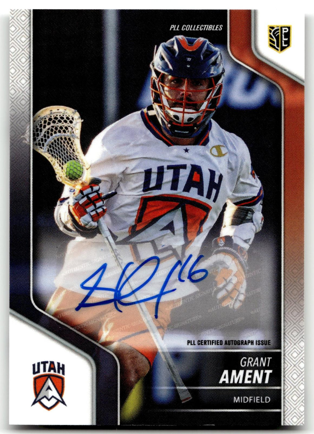 Grant Ament 2024 PLL Release Utah Archers Base Auto #38