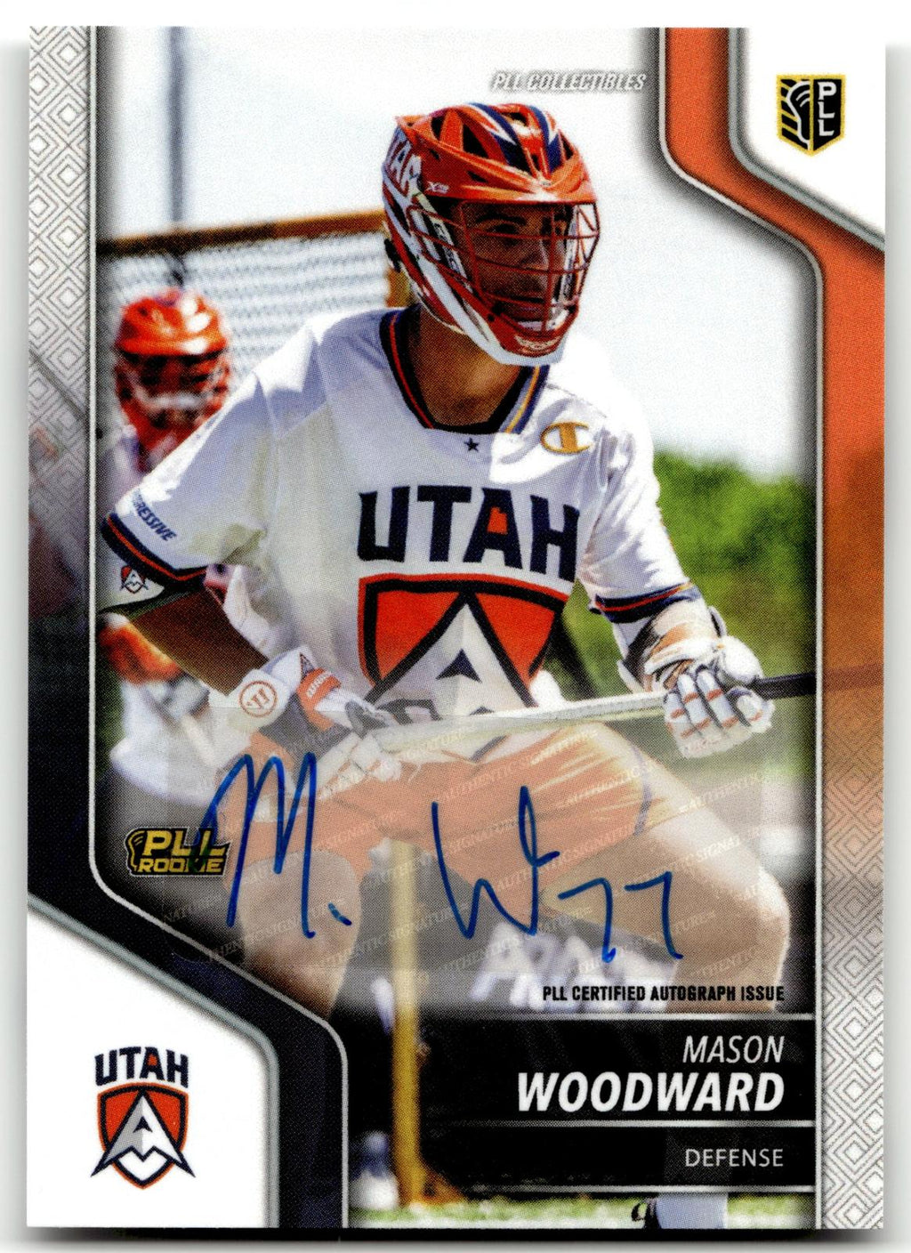 Mason Woodward 2024 PLL Release Utah Archers Base Auto #27