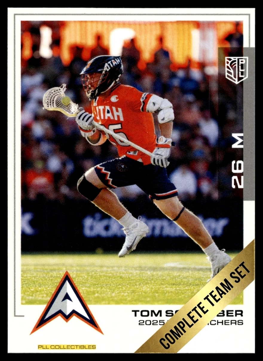 2025 PLL Flagship Complete Utah Archers Team Set Cards (17 Cards)