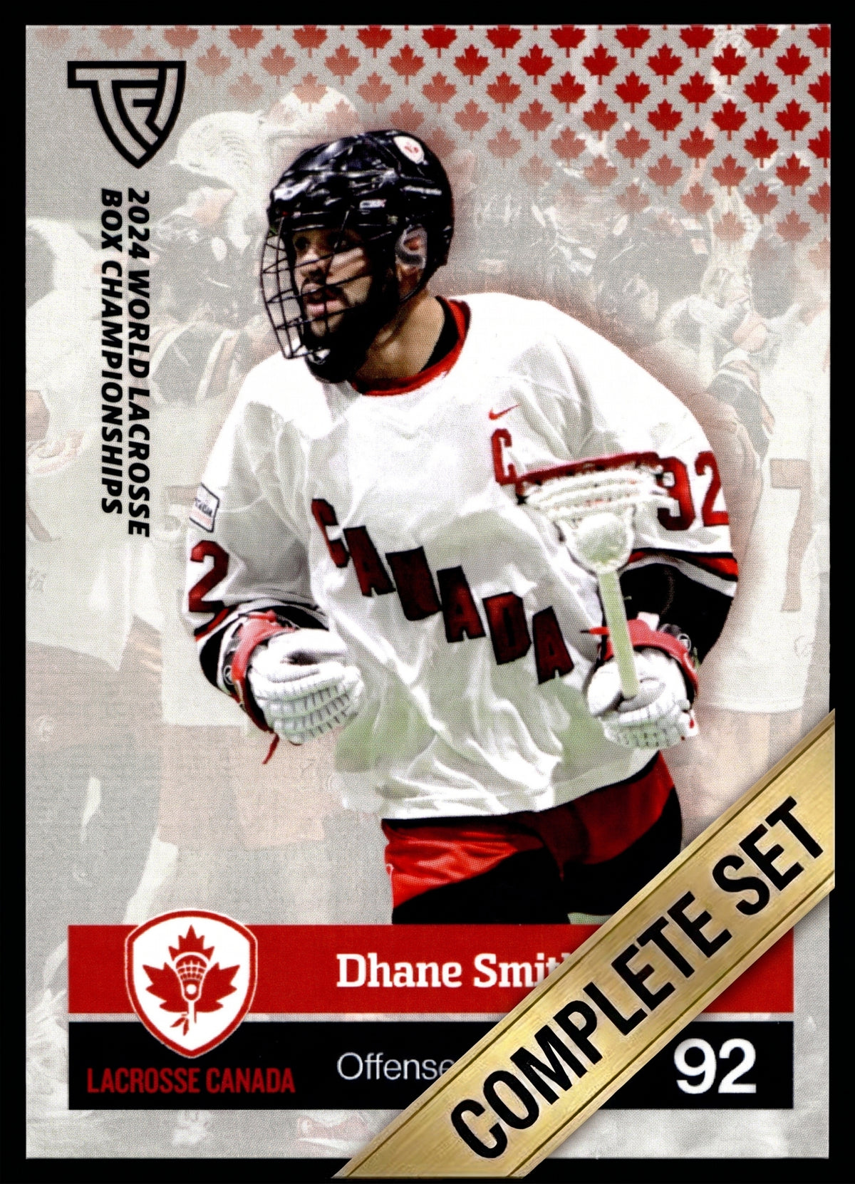 2024 TFL WBLC Team Canada Men's Complete 23 Card Base Set