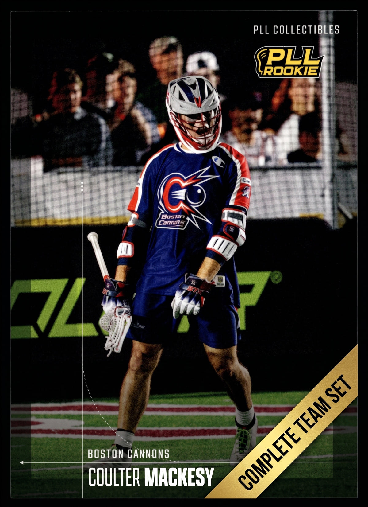 2026 PLL Fieldside II Boston Cannons Complete 12 Card Team Set