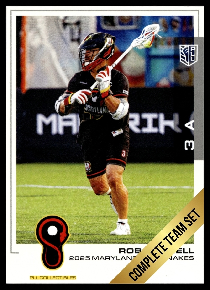 2025 PLL Flagship Complete Maryland Whipsnakes Team Set Cards (20 Cards)