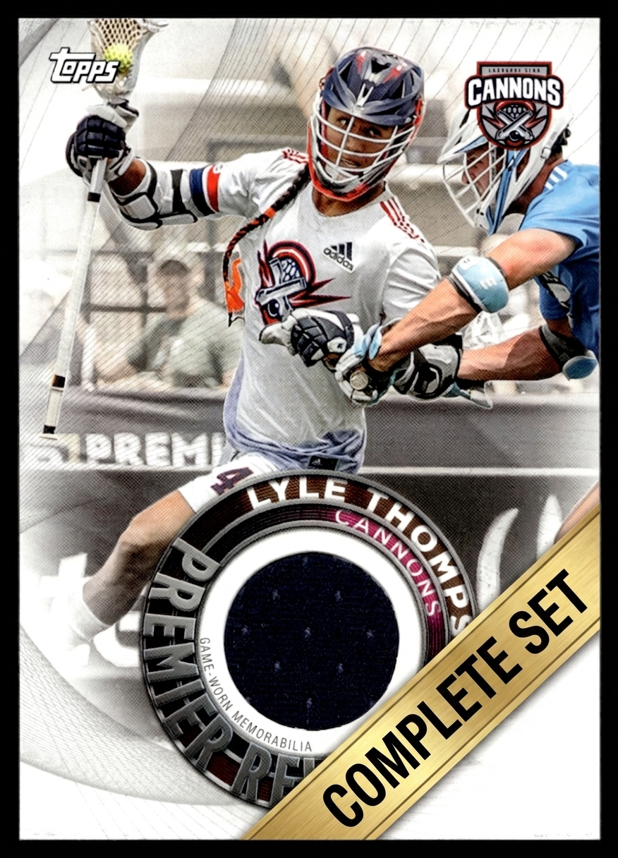 2022 Topps PLL Premier Relics Complete 23 Card Set